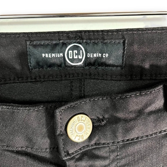 4 for $20 SALE! OCJ MidRise Sports Fan Skinny Jeans, Nebraska Huskers, Size 8 - Picture 8 of 14